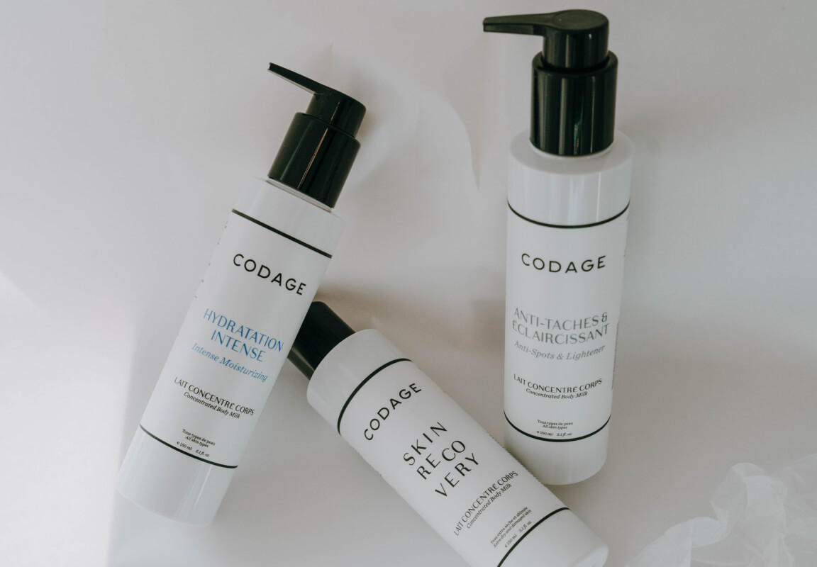Verfris de droge huid met actieve lichaamsverzorging van Codage
