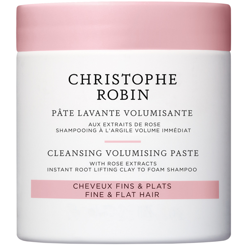 Christophe Robin Cleansing Volumizing Paste With Pure Rassoul Clay And Rose Extracts (75ml)