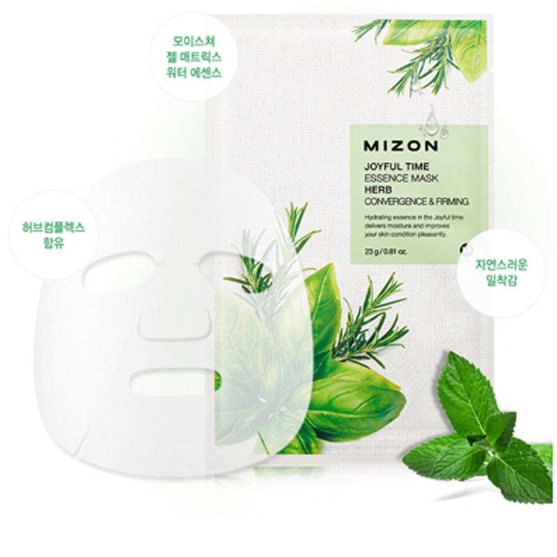 Mizon Joyful Time Essence Mask Herb (23g)
