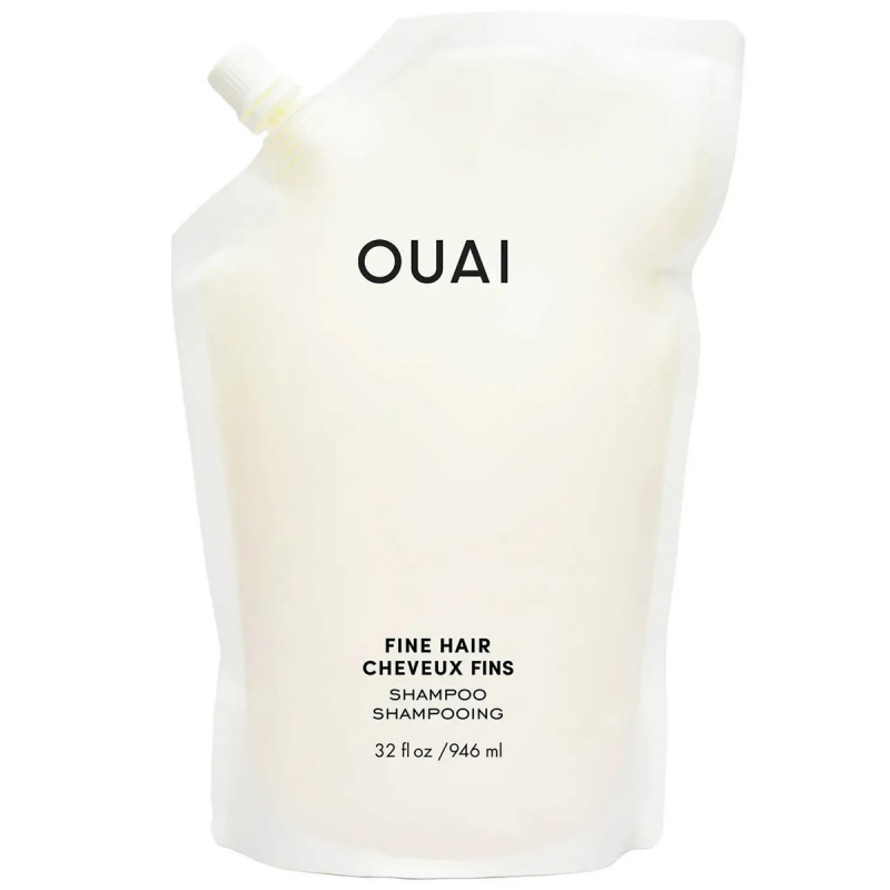 OUAI Fine Shampoo Refill Pouch (946ml)