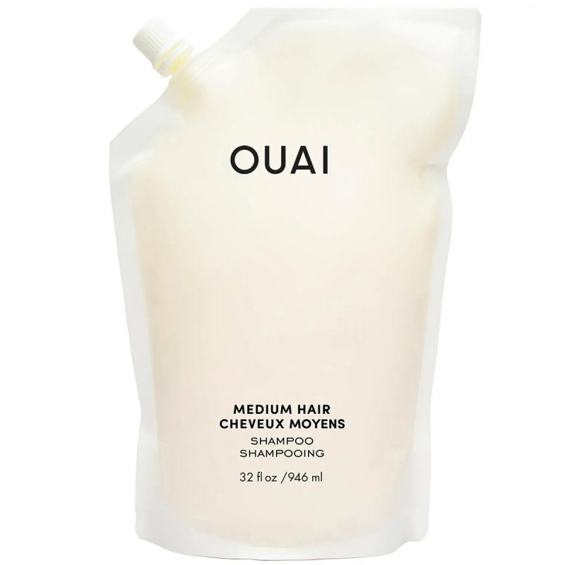 OUAI Medium Shampoo Refill Pouch (946ml)