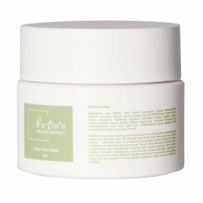 Re-born Hairsolution Color Save Mask (50 ml)