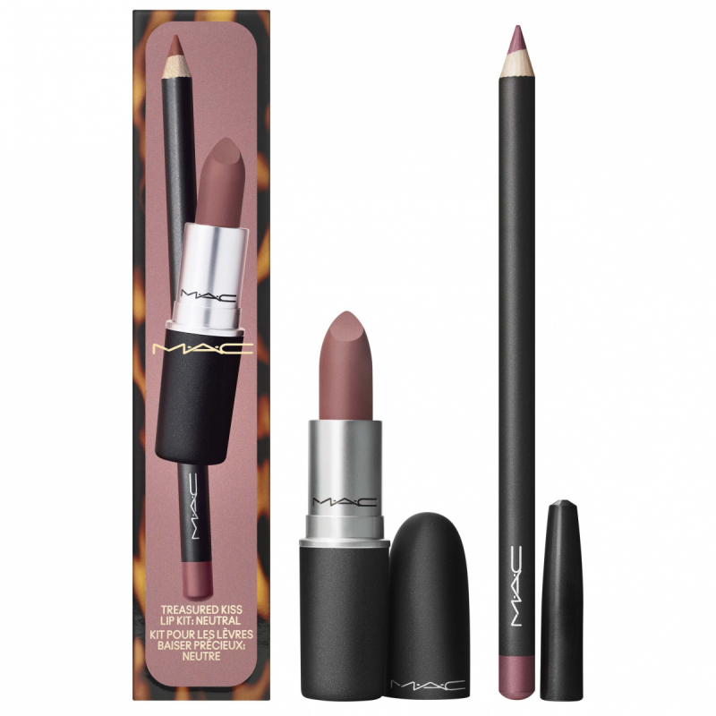 MAC Cosmetics Treasured Kiss Lip Kit Breed assortiment en snell