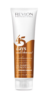 Revlon Professional 45 Days Sampoo And Conditioner Intense Coppers (275ml)