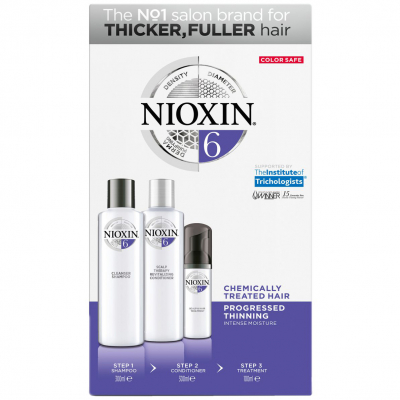 Nioxin System 6 Loyalty Kit (300 + 300 + 100 ml)