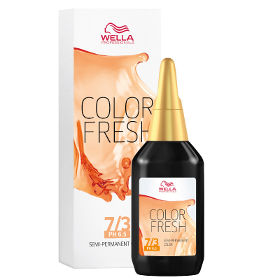 Wella Color Fresh 7/3 Medium Golden Blonde (75ml)