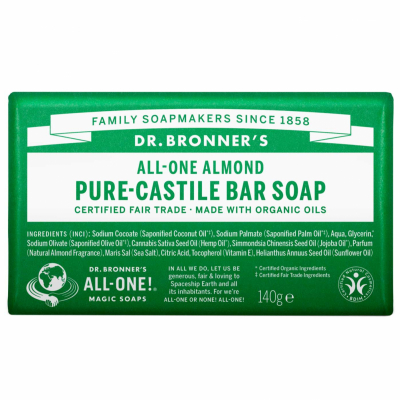 Dr. Bronner's Bar Soap Almond (140g)