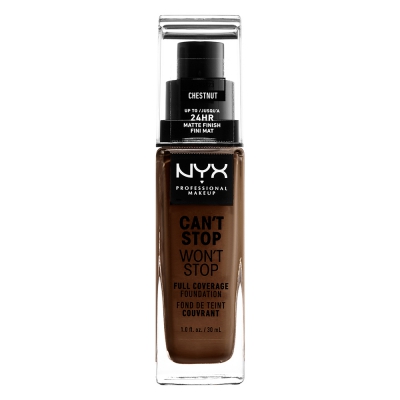 NYX Professional Makeup Cant Stop Wont Stop Foundation 23 Chestnut