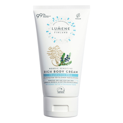 Lumene Nordic Sensitive Fragrance-free Rich Body Cream (150ml)
