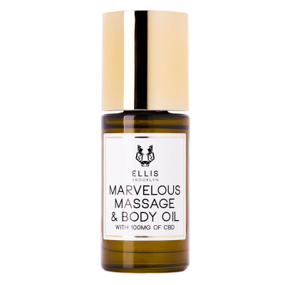 Ellis Brooklyn Marvelous CBD Massage & Body Oil (30ml)