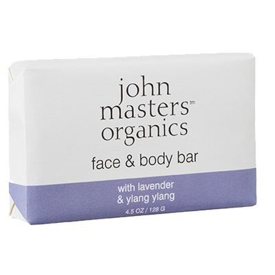 John Masters Face & Body Bar with Lavender & Ylang Ylang (128g)