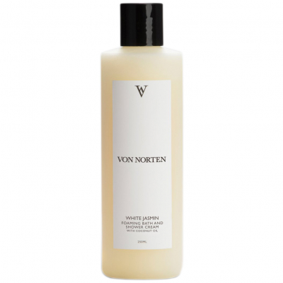 Von Norten White Jasmine Foaming Bath and Shower Cream (250ml)