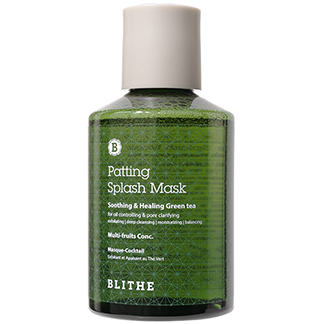 Blithe Patting Splash Mask Soothing & Healing Green Tea (150ml)