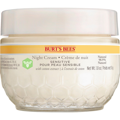 Burts Bees Sensitive Skin Night Cream (50g)
