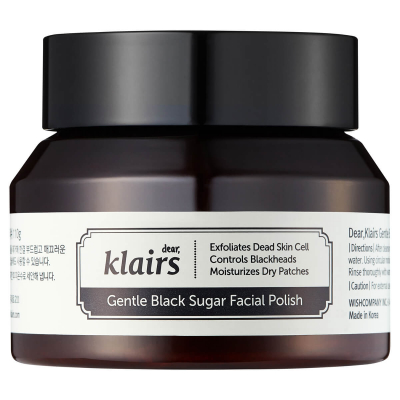 Klairs Gentle Black Sugar Facial Polish (110ml)