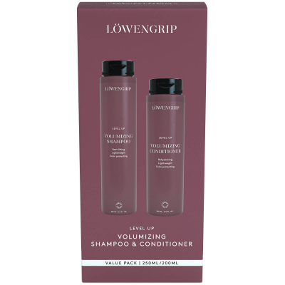 Löwengrip Level Up - Volumizing Shampoo & Conditioner Value Pack (250+200ml)