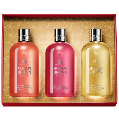 Molton Brown Floral & Spicy Body Care Collection (3 x 300 ml)