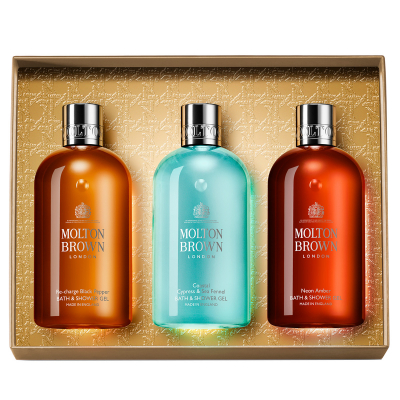 Molton Brown Woody & Aromatic Body Care Collection (3 x 300 ml)