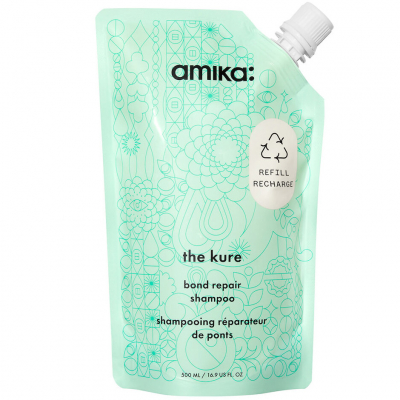 Amika The Kure Bond Repair Shampoo Refill Pouch (500 ml)