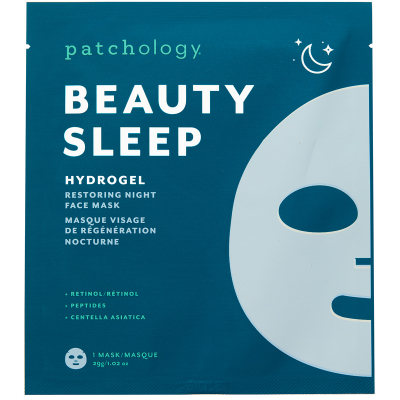 Patchology Beauty Sleep Hydrogel Mask Single