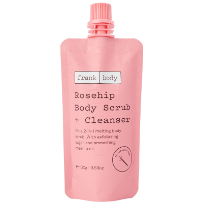 Frank Body Rosehip Body Scrub + Cleanser (100 g)