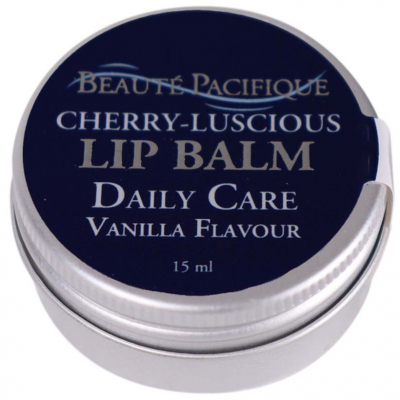 Beauté Pacifique Cherry-Luscious Lip Balm Daily Care Vanilla Flavour (15 ml)