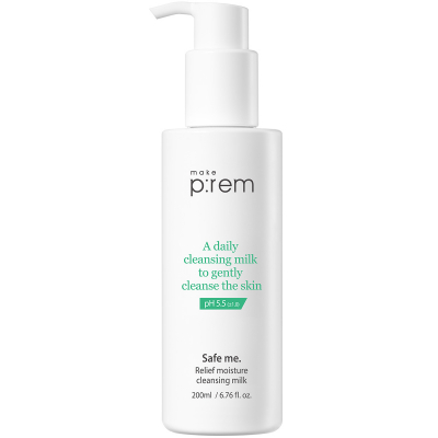 Make Pr:em Safe Me. Relief Moisture Cleansing Milk (200 ml)