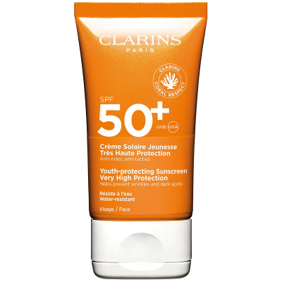Clarins Youth-protecting Sunscreen Very High Protection SpF 50 Face (50 ml)