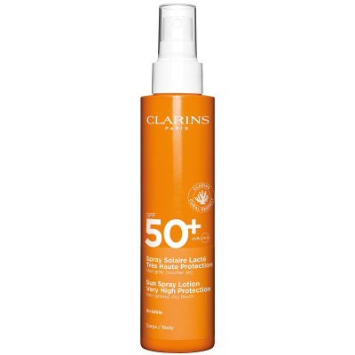 Clarins Sun Spray Lotion Very High Protection SpF 50 + Body (50 ml)