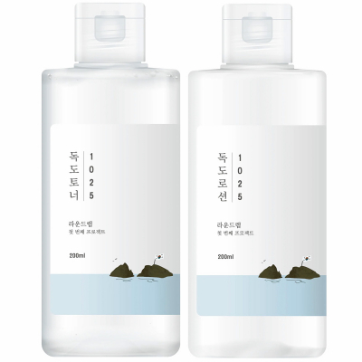 ROUND LAB 1025 Dokdo Toner Lotion Special Set (200 +200 ml)