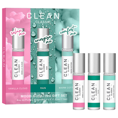 Clean Gift Set Classic Layering Rollerball (3 x 5 ml)