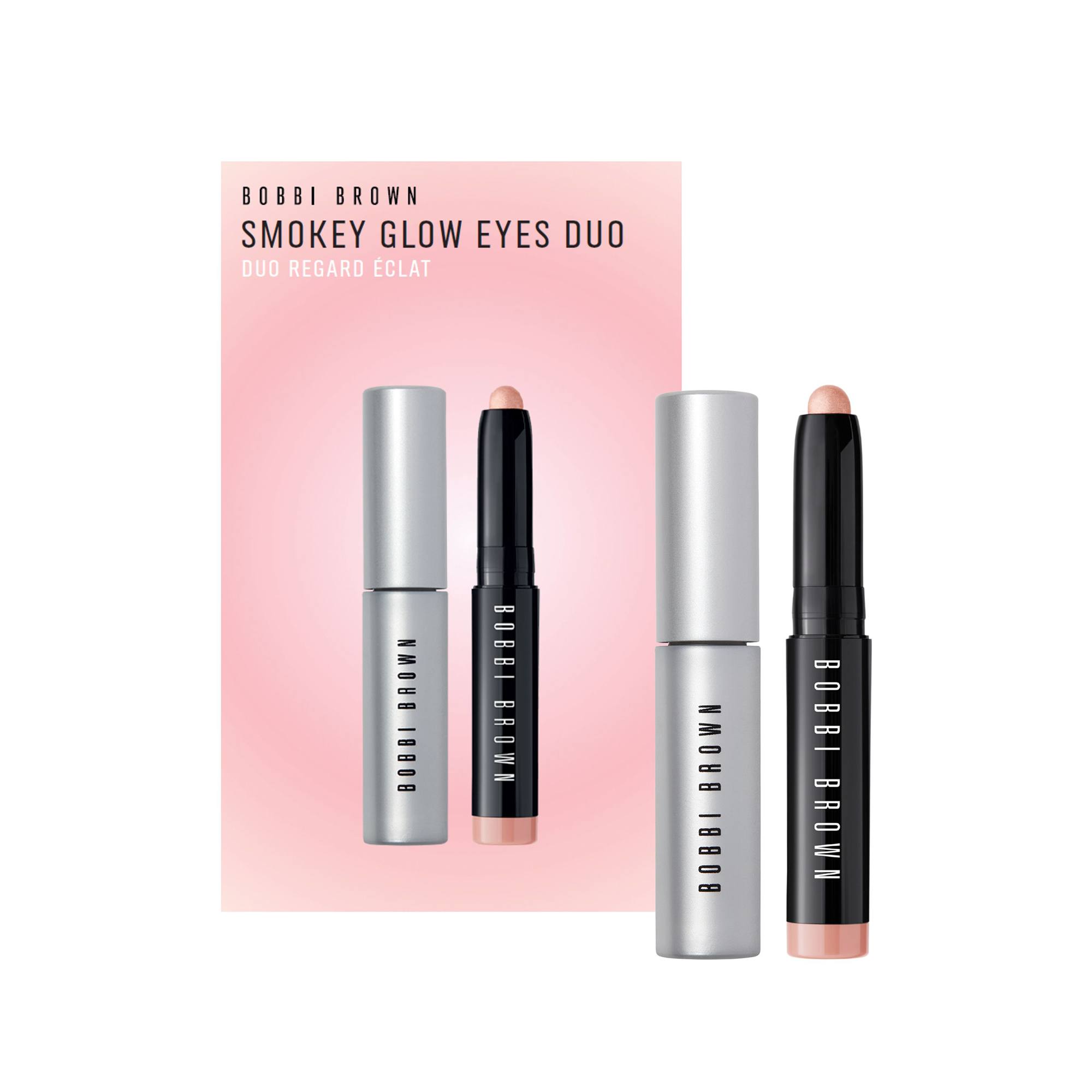 Bobbi Brown Dramatic Eyes Set Golden Pink Black (3 ml + 0,9 g)
