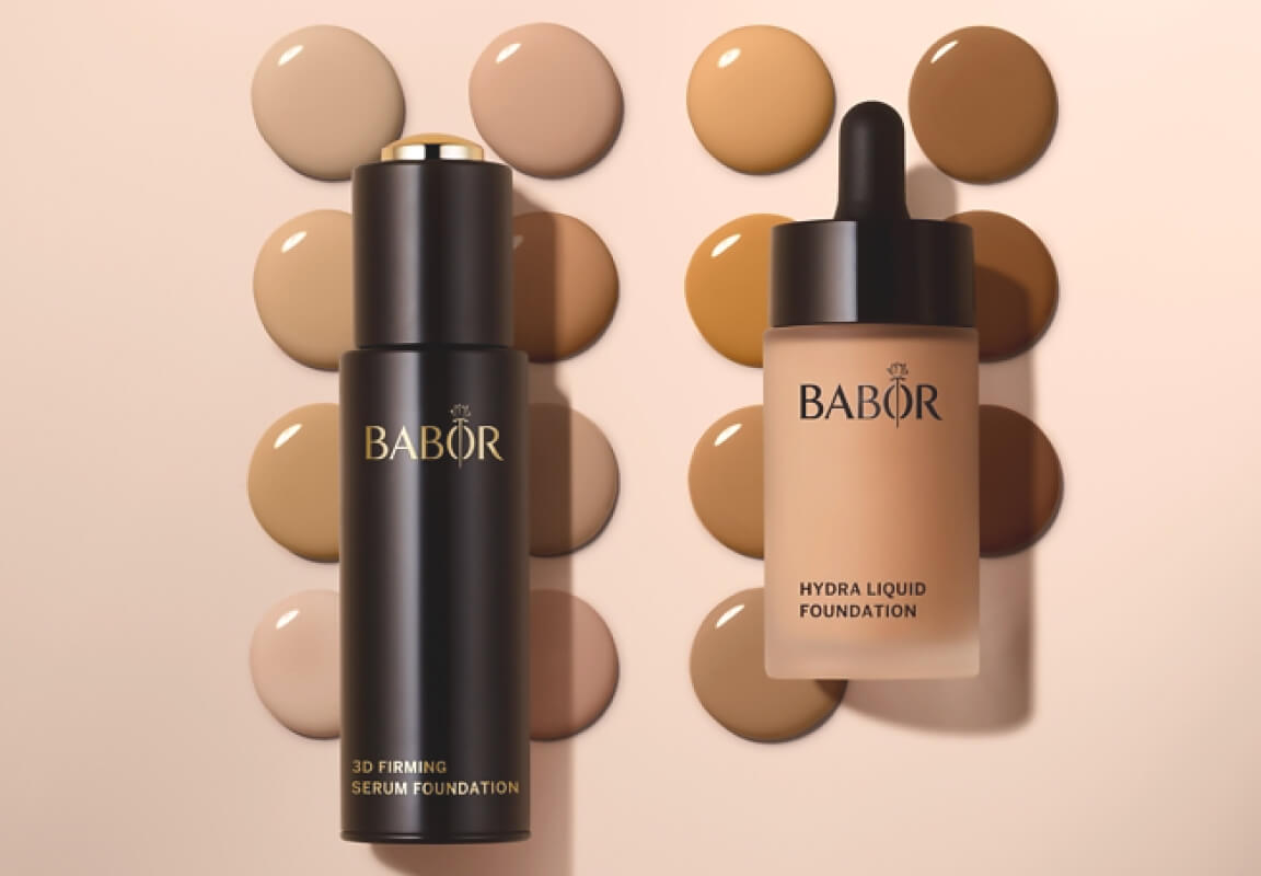Huidverzorgende make-up geboost met Babor's ampullen - vind de juiste foundation voor jou!