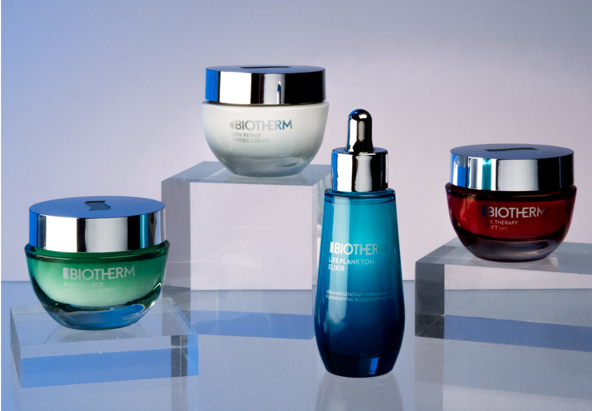 Ontdek nu de trend-series Blue Therapy & Aquasource van Biotherm