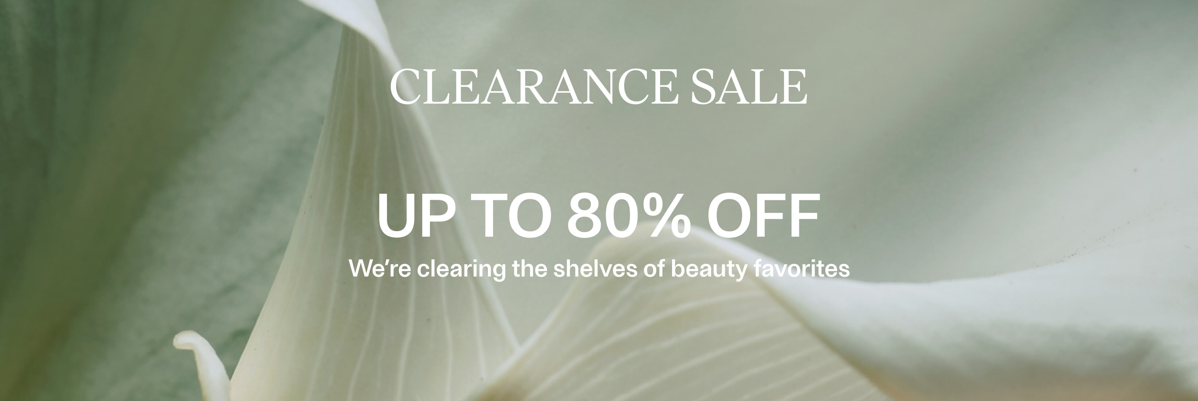 Clearance Sale – tot 70% korting op beautyfavorieten