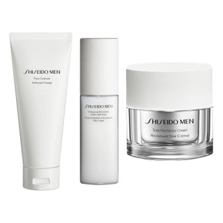 Shiseido Energistart - Shiseidos 3-stegs Morgonrutin för Män som Vill Vakna Huden