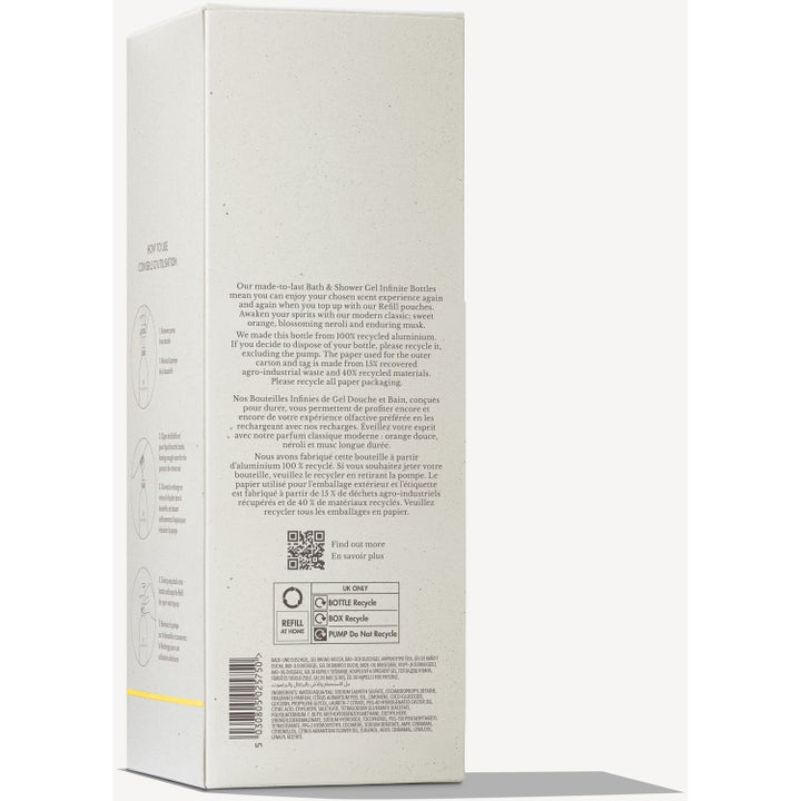 Orange & Bergamot Infinite Bath & Shower Gel