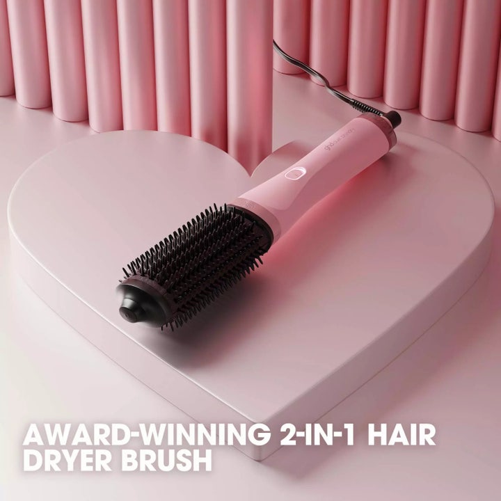 Duet Blowdry Limited Edition Hair Dryer Brush in Dusted Pink