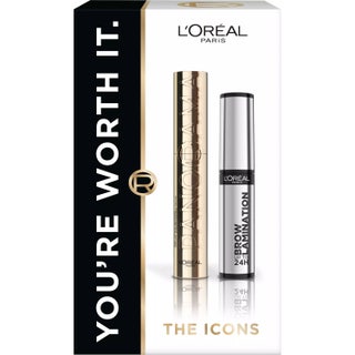 L'Oréal Paris Volume Million Lashes Panorama Mascara Black & Infaillible Brow Lamination Gift Box