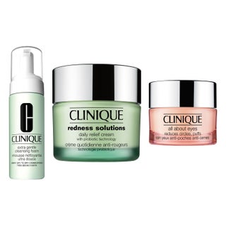 Clinique Lugnande Trio - Komplett Rutin för Män med Rodnad, Irritation och Känslig Hy