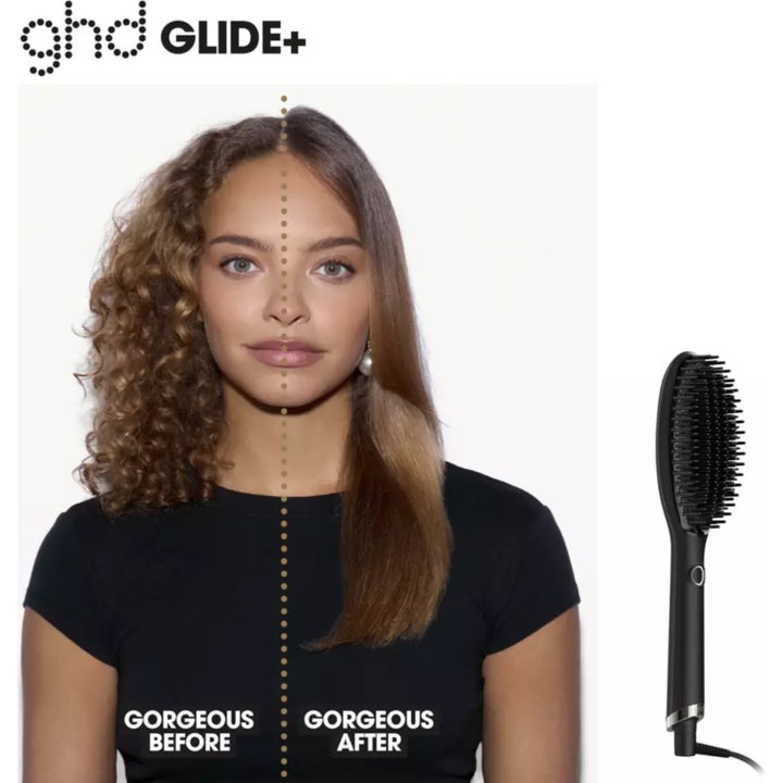 Glide+ Smoothing Hot Brush - Black
