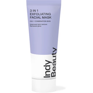 Indy Beauty 3 in 1 exfoliating facial mask