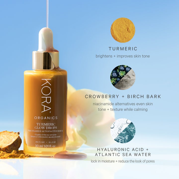 Turmeric Glow Drops Niacinamide Alternative Serum