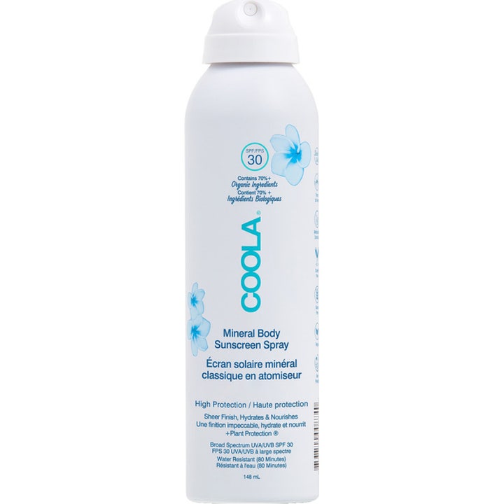 Mineral Body Spray Fragrance Free SPF 30