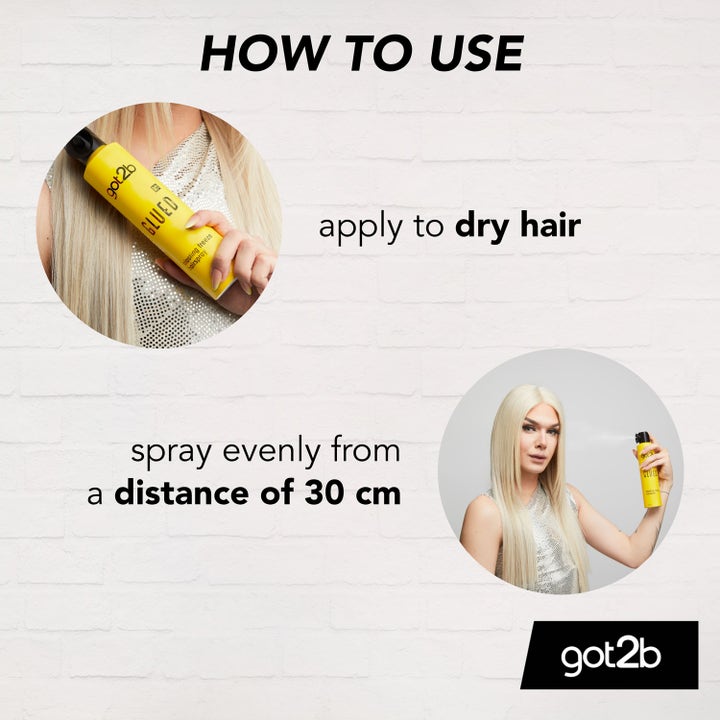 Glued Blasting Freeze Hairspray Mini