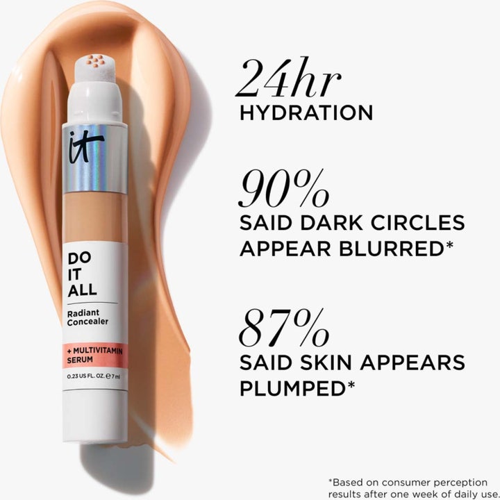 Do It All Plumping Radiant Concealer + Multivitamin Serum 505 Rich Warm