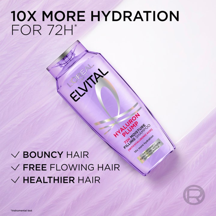 Elvital Hyaluron Plump Shampoo For Dehydrated Hair