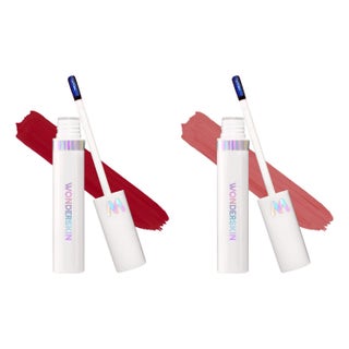 Wonderskin Wonder Blading Lip Stain Masque Burgundy & Warm Rose Set