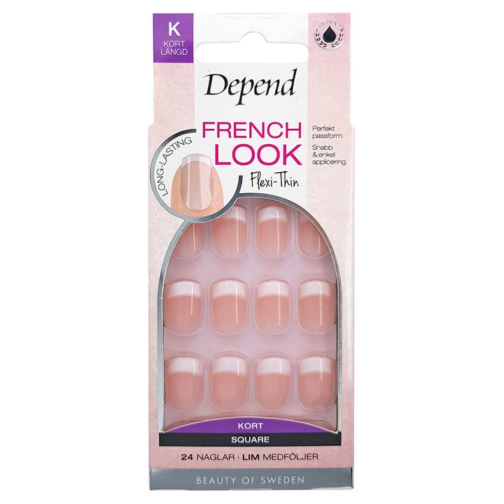 French Look Rosa Square Kort