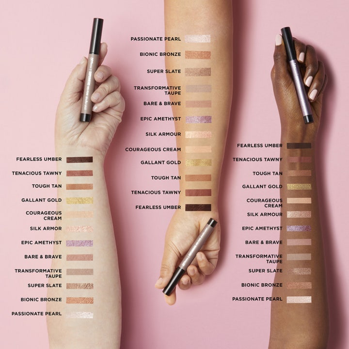 Superhero No-Tug Waterproof Eyeshadow Sticks Bare & Brave